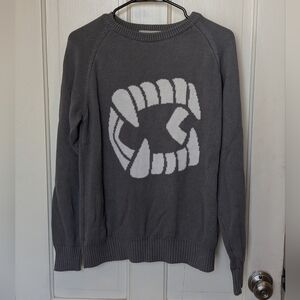 Creepy Co Vampire Teeth Halloween Sweater